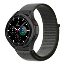 Strap-it® Strap-it Samsung Galaxy Watch 4 Classic 42mm nylon band (groen)