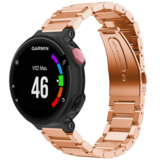 Strap-it® Garmin Forerunner 235 stalen bandje (rosé goud)