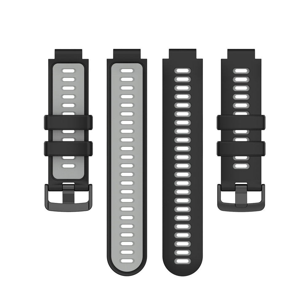 Strap-it® Strap-it Garmin Forerunner 235 sport bandje (zwart/grijs) Strap-it® Strap-it Garmin Forerunner 235 sport bandje (zwart/grijs)