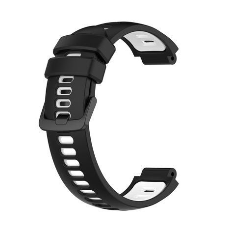Strap-it® Strap-it Garmin Forerunner 235 sport bandje (zwart/wit)