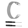 Strap-it® Strap-it Garmin Forerunner 235 Milanese band (zilver) Strap-it® Strap-it Garmin Forerunner 235 Milanese band (zilver)