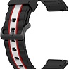 Strap-it® Strap-it Xiaomi Amazfit GTR Special Edition Band (zwart/wit) Strap-it® Strap-it Xiaomi Amazfit GTR Special Edition Band (zwart/wit)