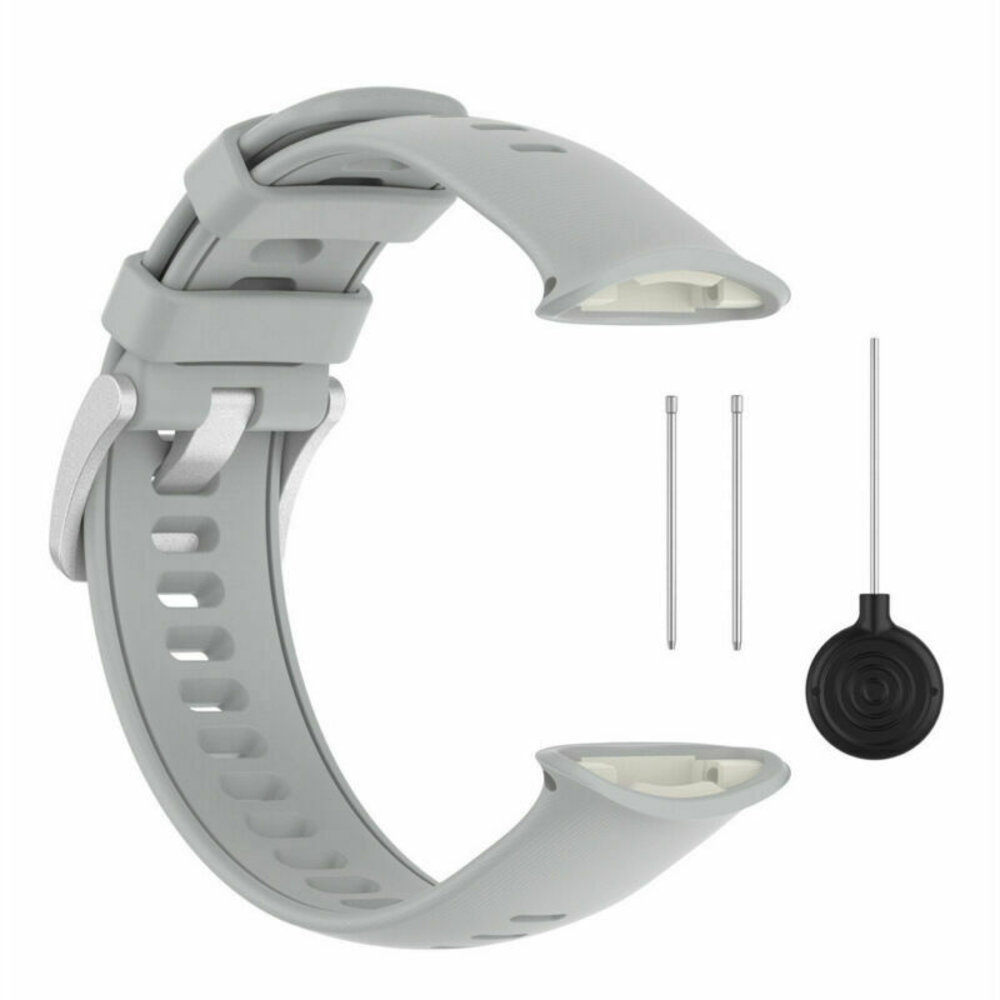 Strap-it® Strap-it Polar Vantage V2 siliconen bandje (grijs)
