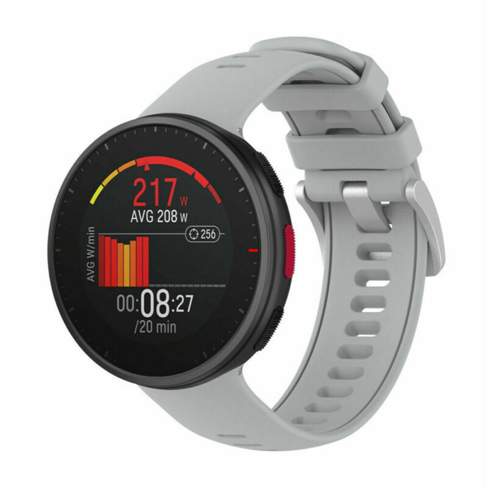 Strap-it® Strap-it Polar Vantage V2 siliconen bandje (grijs)