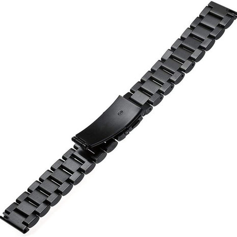 Samsung Galaxy Watch 3 41mm titanium bandje zwart Smartwatchbanden