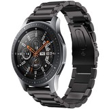 Strap-it® Samsung Galaxy Watch 46mm titanium bandje (zwart)