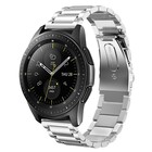 Strap-it® Strap-it Samsung Galaxy Watch 42mm titanium bandje (zilver)