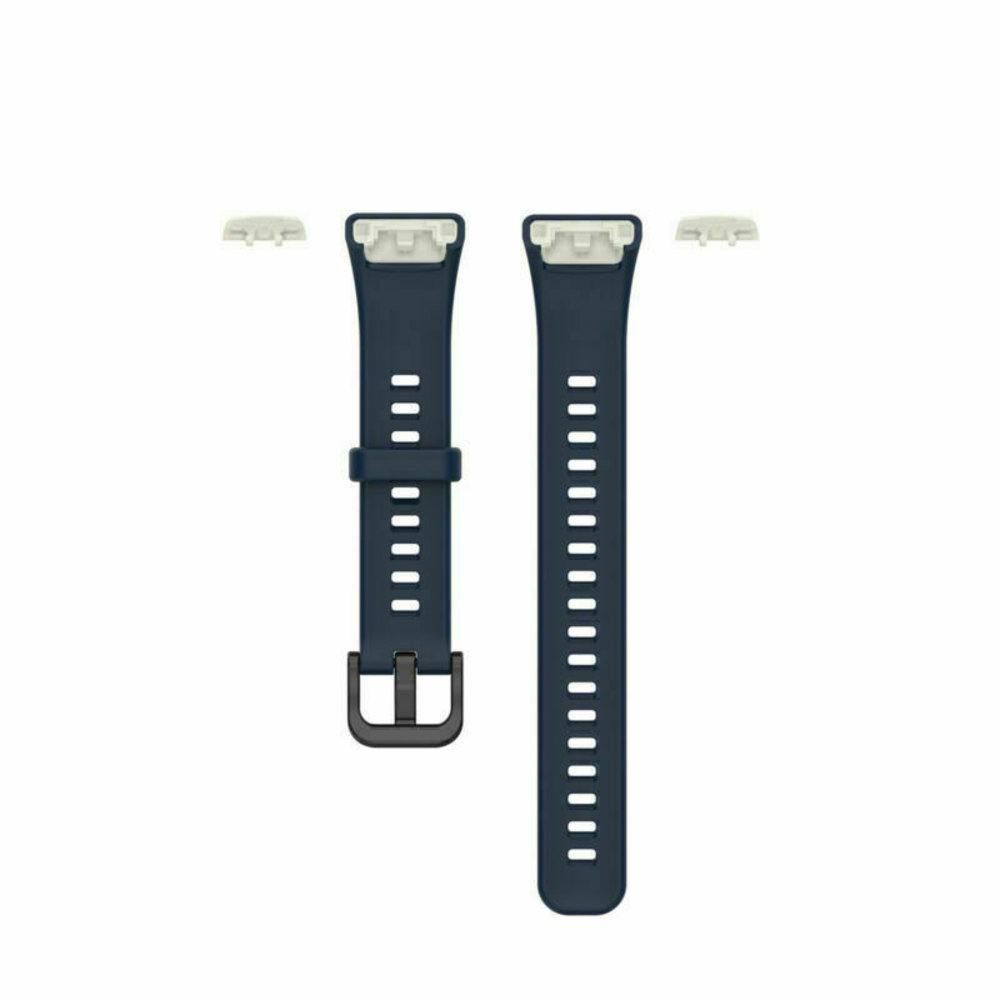 Strap-it Honor Band 6 siliconen bandje (donkerblauw)