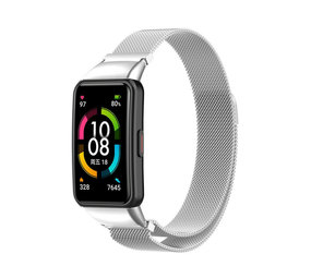 Honor Band 6 Milanese band (zilver) Honor Band 6 Milanese band (zilver)