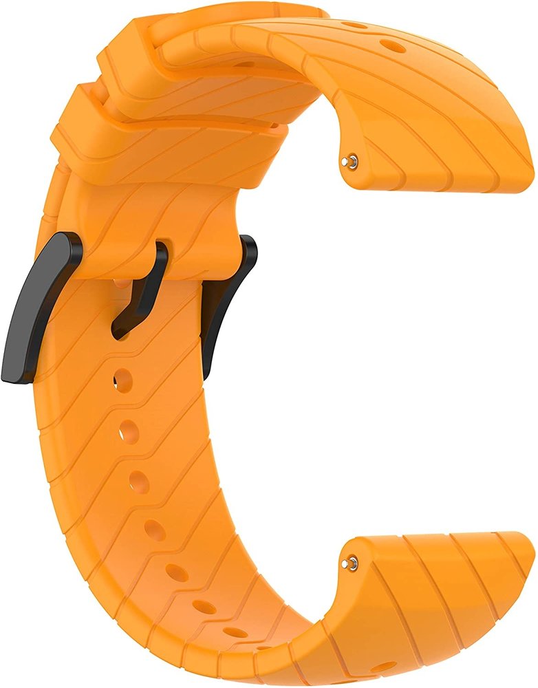 Strap-it® Strap-it Suunto 9 (Baro) siliconen bandje (oranje)