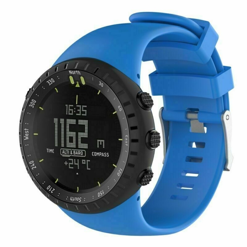 Strap-it® Strap-it Suunto Core siliconen bandje (blauw)