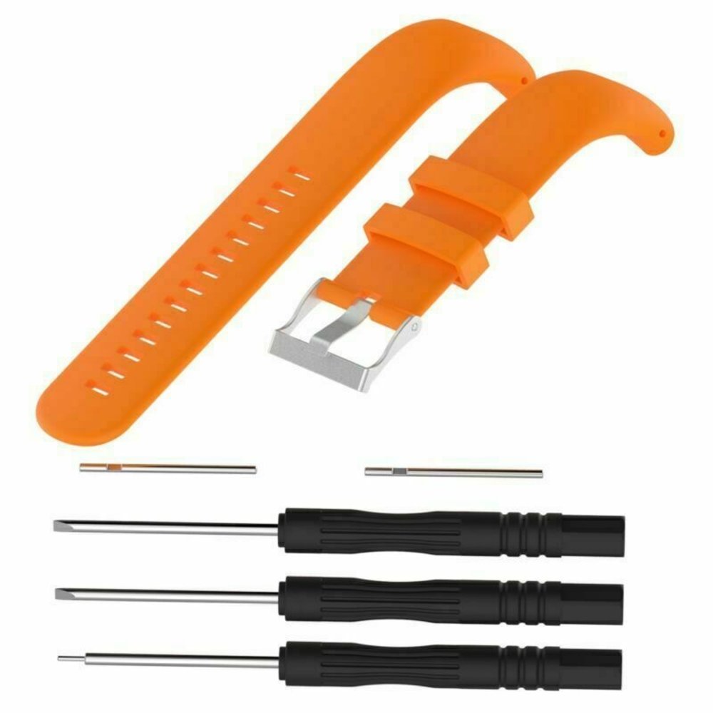 Strap-it® Strap-it Suunto Core siliconen bandje (oranje)