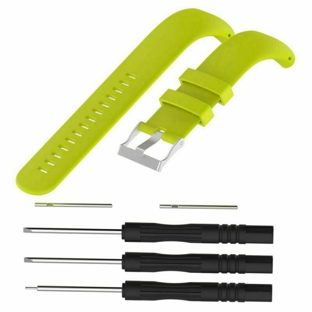 Strap-it® Strap-it Suunto Core siliconen bandje (lime)