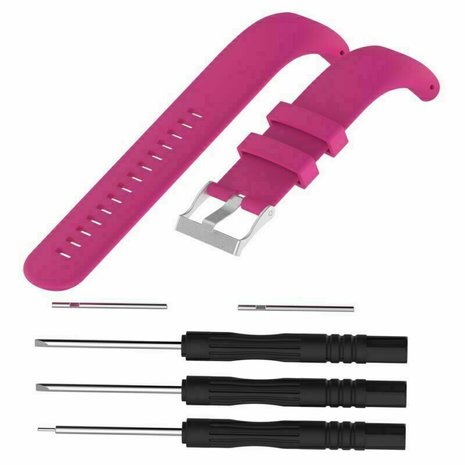 Strap-it® Strap-it Suunto Core siliconen bandje (roze)