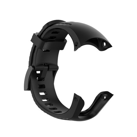 Strap-it® Strap-it Suunto 5 siliconen bandje (zwart)