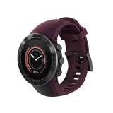 Strap-it® Suunto 5 siliconen bandje (aubergine)