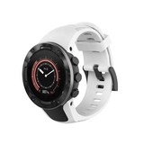 Strap-it® Suunto 5 siliconen bandje (wit)