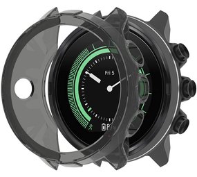 Strap-it® Suunto 9 (Baro) TPU beschermhoes (transparant zwart) Strap-it® Suunto 9 (Baro) TPU beschermhoes (transparant zwart)