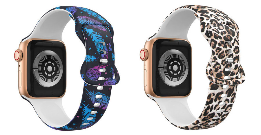 Printed Apple Watch straps