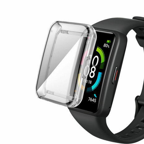 Honor Band 6 TPU beschermhoes (transparant) - Smartwatchbanden.nl