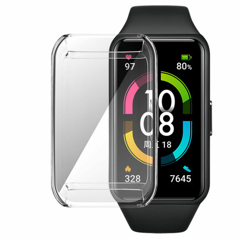 Honor Band 6 TPU beschermhoes (transparant) - Smartwatchbanden.nl