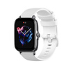 Strap-it® Strap-it Amazfit GTS 3 Luxe Siliconen bandje (wit) Strap-it® Strap-it Amazfit GTS 3 Luxe Siliconen bandje (wit)