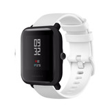 Strap-it® Amazfit Bip Luxe Siliconen bandje (wit)