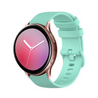 Strap-it® Strap-it Samsung galaxy watch Active Luxe Siliconen bandje (Aqua)