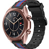 Strap-it® Strap-it Samsung Galaxy Watch 3 41mm Special Edition Band (zwart/blauw) Strap-it® Strap-it Samsung Galaxy Watch 3 41mm Special Edition Band (zwart/blauw)