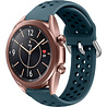 Strap-it® Strap-it Samsung Galaxy Watch 3 - 41mm siliconen bandje met gaatjes (rock green) - Copy Strap-it® Strap-it Samsung Galaxy Watch 3 - 41mm siliconen bandje met gaatjes (rock green) - Copy