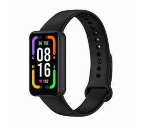 Strap-it® Xiaomi Redmi Smart Band Pro siliconen bandje (zwart)
