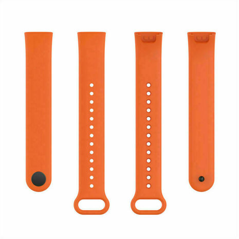 Strap-it® Strap-it Xiaomi Redmi Smart Band Pro siliconen bandje (oranje)