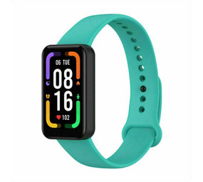 Strap-it® Xiaomi Redmi Smart Band Pro siliconen bandje (aqua)