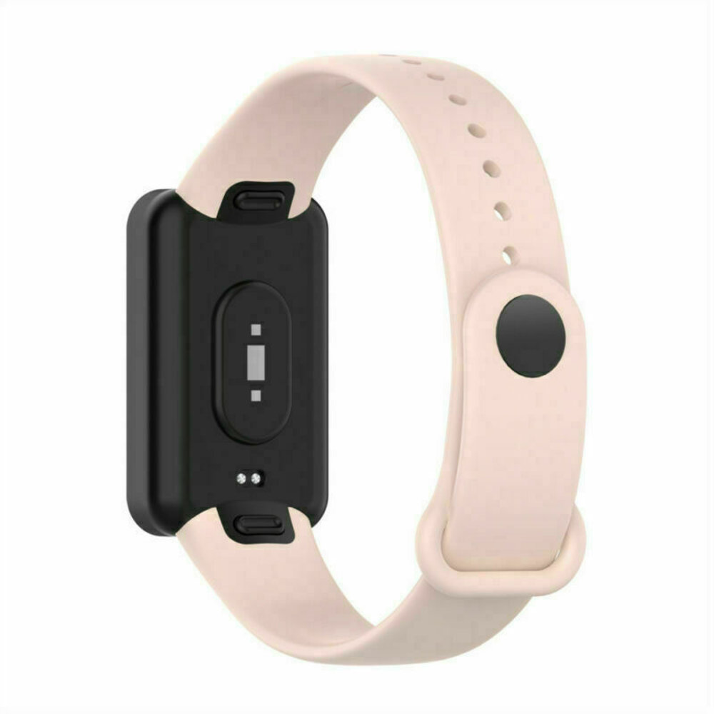 Strap-it® Strap-it Xiaomi Redmi Smart Band Pro siliconen bandje (zandroze)
