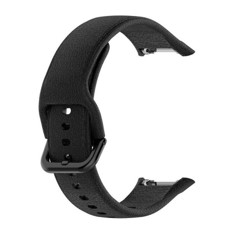 Strap-it® Strap-it Oppo Watch Free siliconen bandje (zwart)