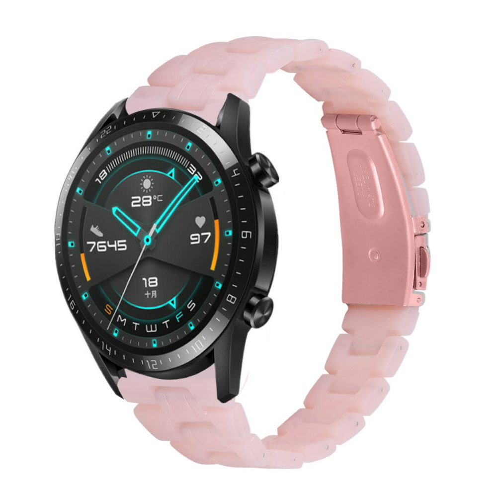 Strap-it Huawei Watch GT 2 resin band (roze)