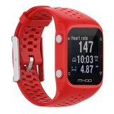 Strap-it® Polar M400 / M430 siliconen bandje (rood)