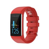Strap-it® Polar A360 / A370 siliconen bandje (rood)