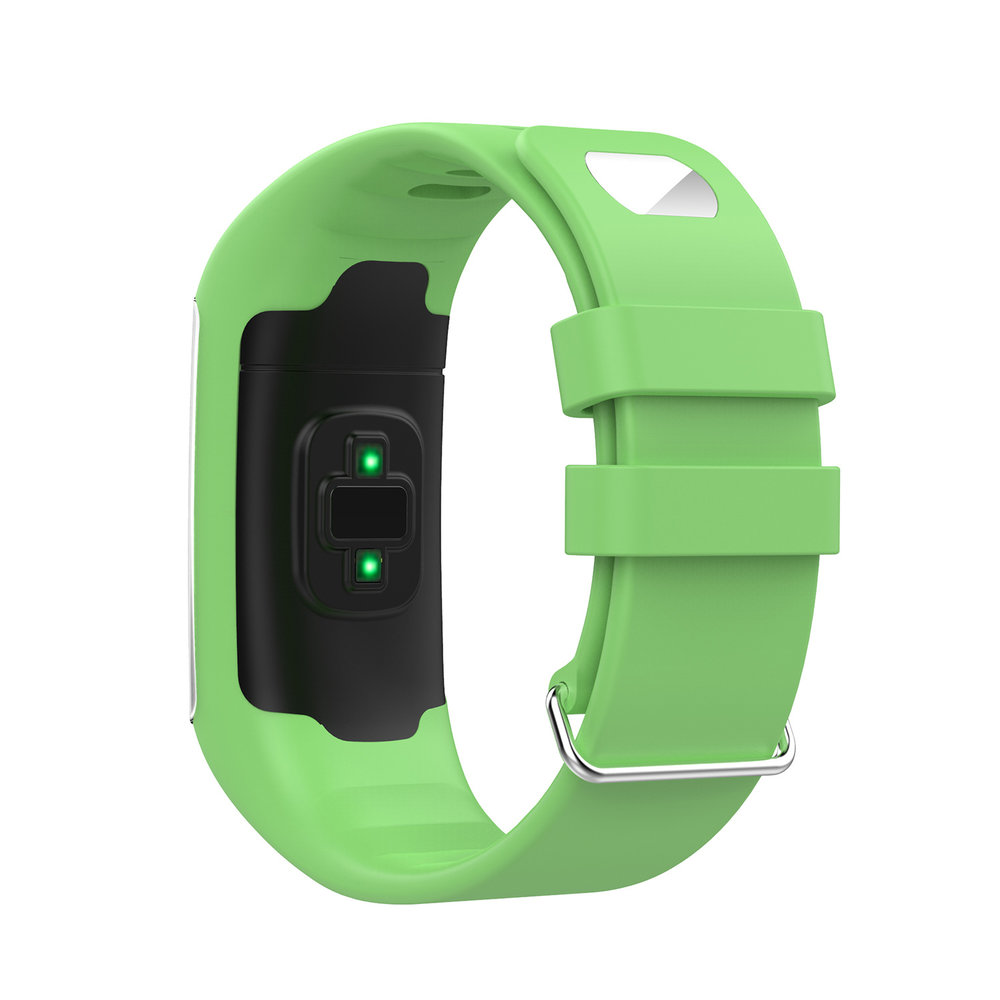 Strap-it® Strap-it Polar A360 / A370 siliconen bandje (lichtgroen)