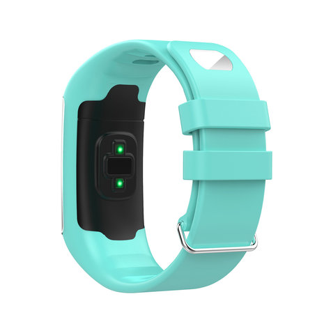 Strap-it® Strap-it Polar A360 / A370 siliconen bandje (aqua)