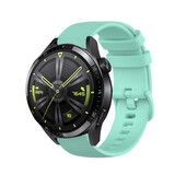 Strap-it® Huawei GT3 46mm luxe siliconen bandje (aqua)