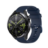 Strap-it® Huawei GT3 46mm luxe siliconen bandje (donkerblauw)