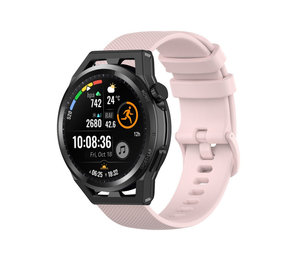 Strap-it® Huawei GT Runner luxe siliconen bandje (roze)