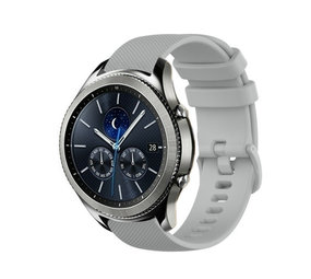 Strap-it® Samsung Gear S3 luxe siliconen bandje (grijs)