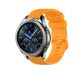 Strap-it® Samsung Gear S3 luxe siliconen bandje (oranje)