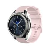 Strap-it® Samsung Gear S3 luxe siliconen bandje (roze)