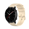 Strap-it® Strap-it Amazfit GTR 2 luxe siliconen bandje (beige) Strap-it® Strap-it Amazfit GTR 2 luxe siliconen bandje (beige)