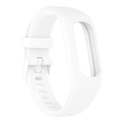 Strap-it® Strap-it Garmin Vivosmart 5 siliconen bandje (wit)