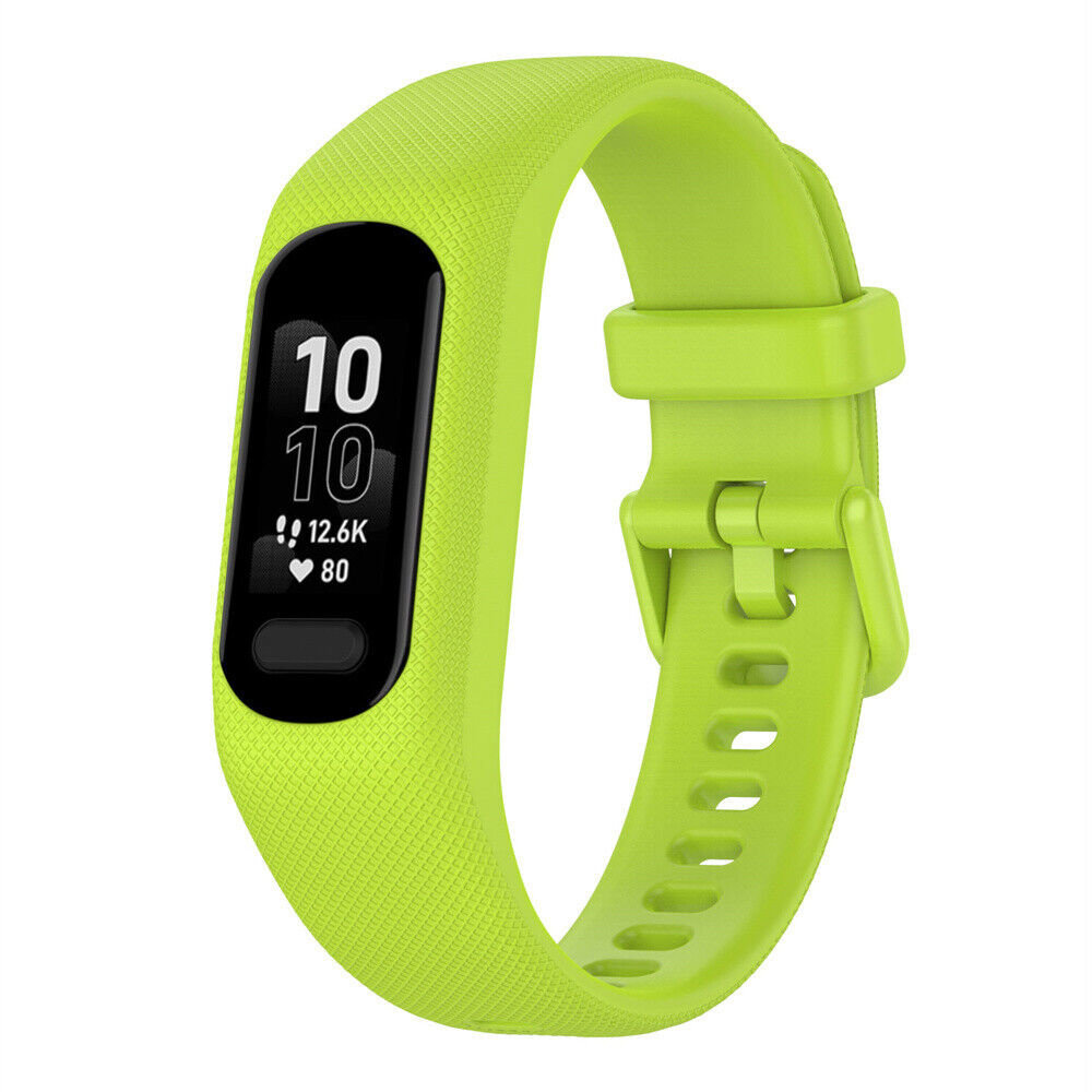Strap-it® Strap-it Garmin Vivosmart 5 siliconen bandje (lime)
