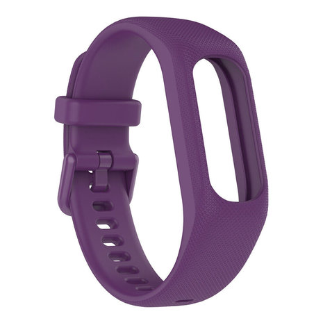 Strap-it® Strap-it Garmin Vivosmart 5 siliconen bandje (paars)